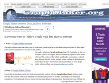 Tablet Screenshot of graphmaker.org